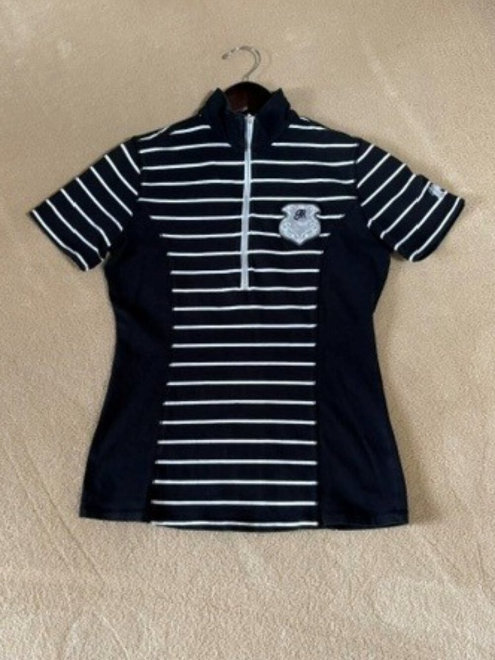 Goode Rider Shirt Women's Short Sleeve Quarter Zip Shirt